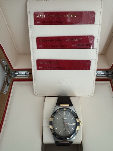 Omega constellation yellow - omega,