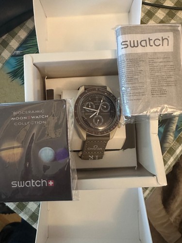 Omega swatch speedmaster - x,